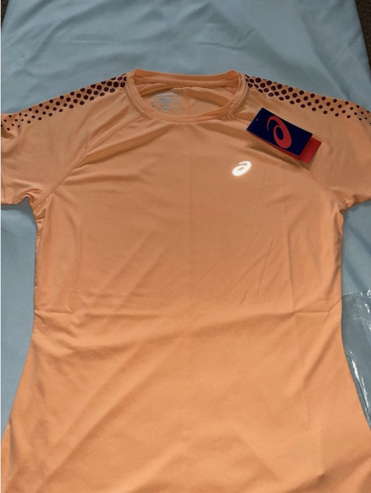 ASICS Women’s Peach/mauve T-shirt BRAND NEW size Medium RRP£35